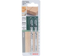 Полотно для лобзика по дереву T101BF (100 мм; 9 TPI; 2 шт.) Bosch 2609256728