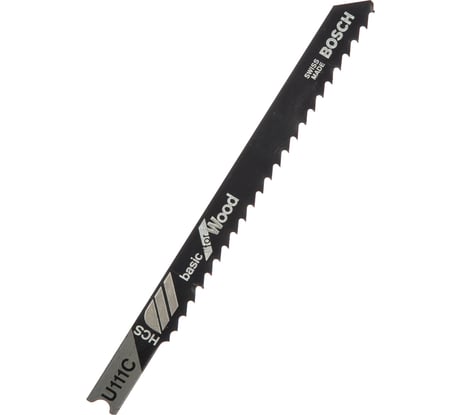 Полотно для лобзика по дереву U111C (91 мм; 8 TPI; 2 шт.) Bosch 2609256755