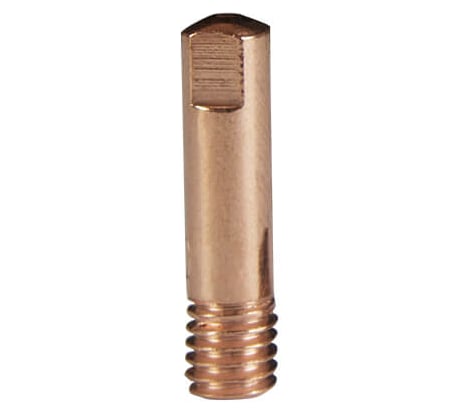 Наконечник прямой VARTEG (М6; 25 мм; 0.8 мм; E-Cu) Foxweld 6086