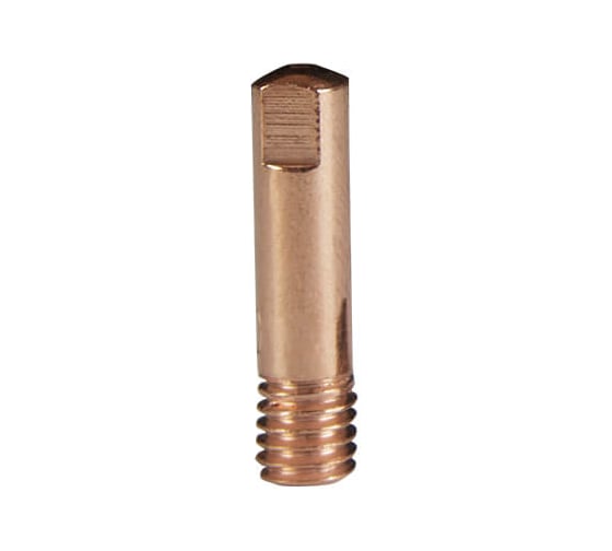 Наконечник прямой VARTEG (М6; 25 мм; 0.8 мм; E-Cu) Foxweld 6086 1