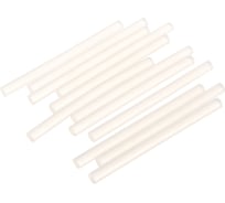 Клей белый светящийся в темноте (12 шт; 7х100 мм) для клеевого пистолета ПРАКТИКА 790-250