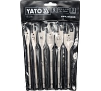 Набор сверл перьевых 6 предметов, 10-25 мм YATO YT-3258