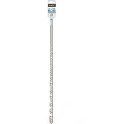 Бур SDS-plus 16х460 мм, 2-х гранный наконечник с твердосплавной напайкой YG8C Grepp 207-16460 103-16460