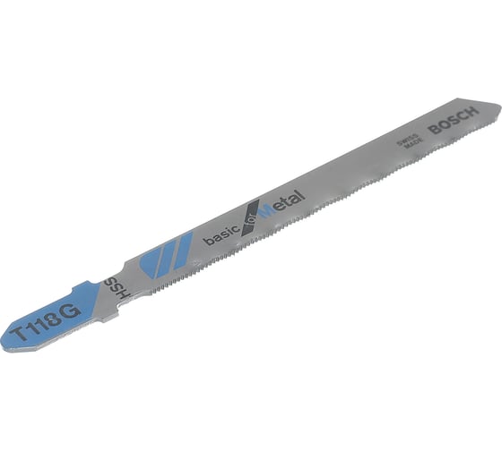 Полотно для лобзика по металлу T118G (91 мм; 36 TPI; 2 шт.) Bosch 2609256731