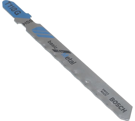 Полотно для лобзика по металлу T118G (91 мм; 36 TPI; 2 шт.) Bosch 2609256731