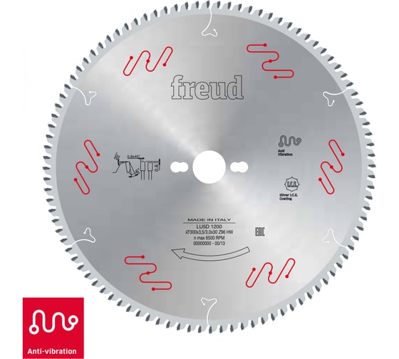 Пильный диск по алюминию 400x3.5x32 мм, Z120 Freud LU5D 2400 1