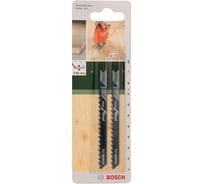 Полотно для лобзика по дереву U111D (91 мм; 6 TPI; 2 шт.) Bosch 2609256756