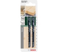 Полотно для лобзика по дереву U144D (100 мм; 6 TPI; 2 шт.) Bosch 2609256758