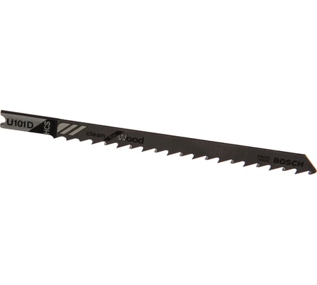 Полотно для лобзика по дереву U101D (100 мм; 6 TPI; 2 шт.) Bosch 2609256760
