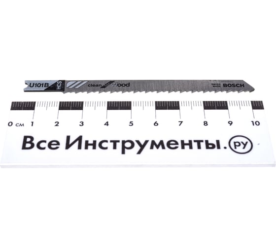 Набор пилок для лобзика по дереву и  металлу 10 шт. Bosch 2609256775