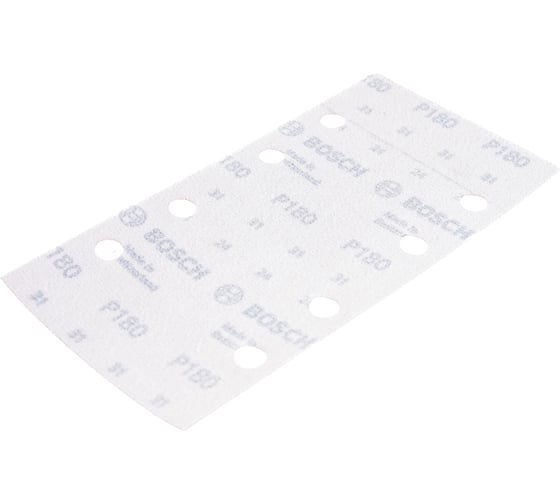 Шлифлисты по дереву (93х185 мм; К60/120/180; 10 шт.) Bosch 2609256A86