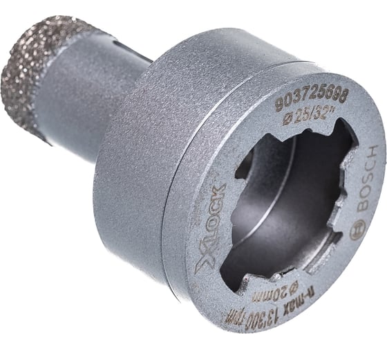 Алмазная коронка Dry Speed X-LOCK 20 мм Bosch 2608599029