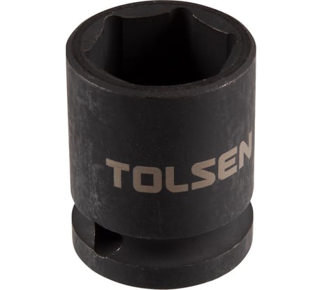 Головка торцевая ударная шестигранная 9 мм, 1/2"DR TOLSEN 18209