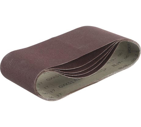 Лента абразивная бесконечная (5 шт; 100х610 мм; P120) КЕДР 54737