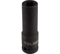 Головка торцевая ударная глубокая шестигранная 22 мм, 1/2"DR TOLSEN 18272
