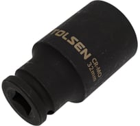 Головка торцевая ударная глубокая шестигранная 32 мм, 1/2"DR TOLSEN 18282