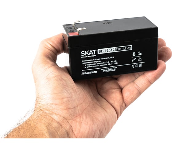 Аккумулятор свинцово-кислотный SKAT SB 12012 Бастион 2530