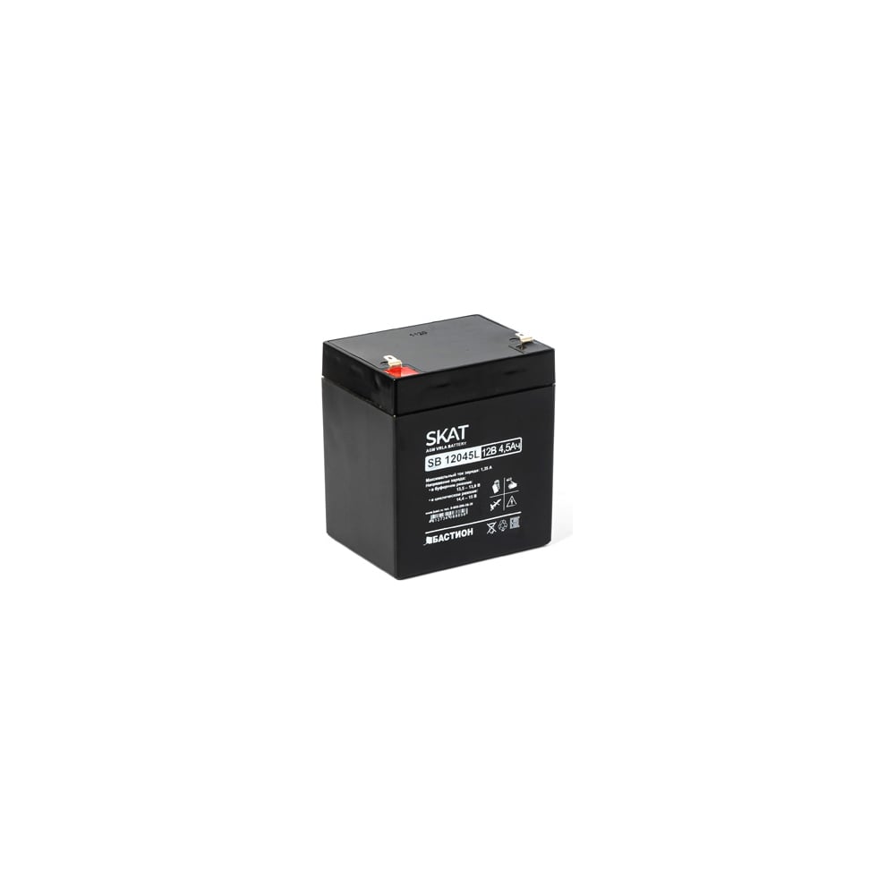 Аккумулятор свинцово-кислотный SKAT SB 12045L Бастион 2532 - выгодная ...