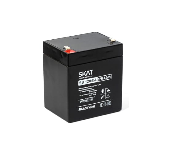 Аккумулятор свинцово-кислотный SKAT SB 12045L Бастион 2532