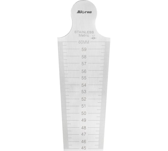 Шаблон сварщика WG 13 45-60 мм МИК Micron 404150