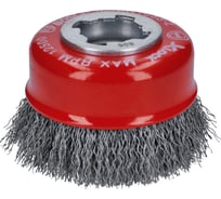 Щетка чашечная витая X-LOCK (75 мм; сталь; 0.3 мм) Bosch 2608620725