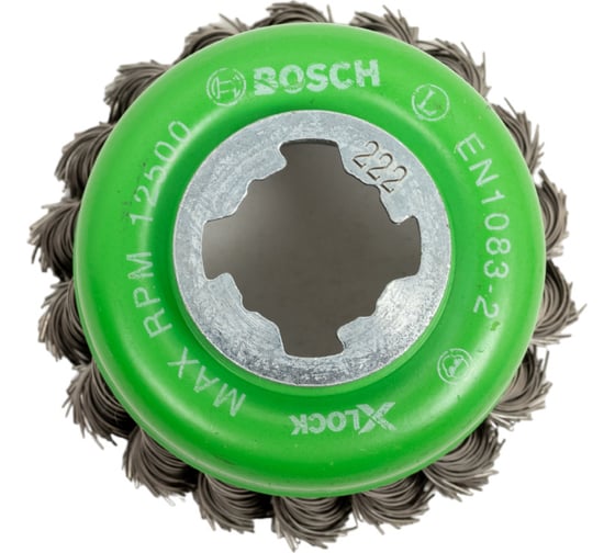 Щетка чашечная пучки X-LOCK (75 мм; INOX СТАЛЬ; 0.5 мм) Bosch 2608620729