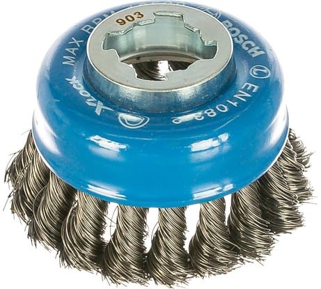 Щетка чашечная пучки X-LOCK (75 мм; сталь; 0.35 мм) Bosch 2608620726