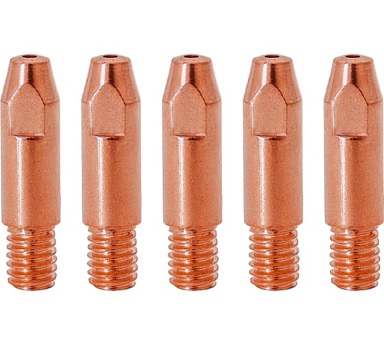 Наконечник М6, 28x1.2 мм, Cu-Cr-Zr Basic, 5 шт Оберон BS140.0382.5 1