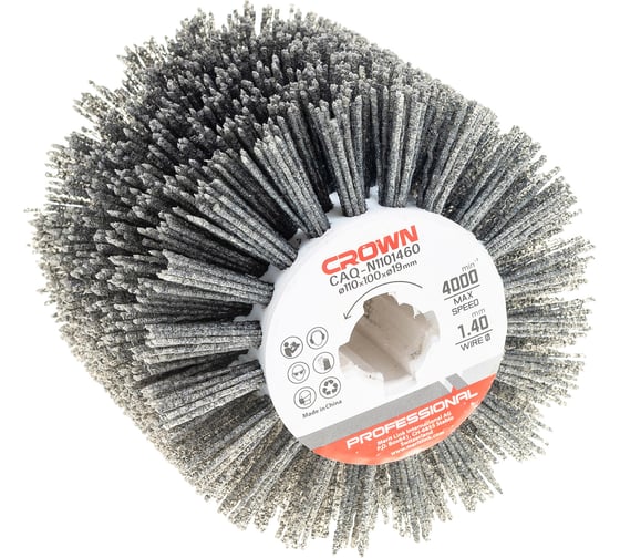 Щетка нейлоновая CROWN CAQ-N1101460