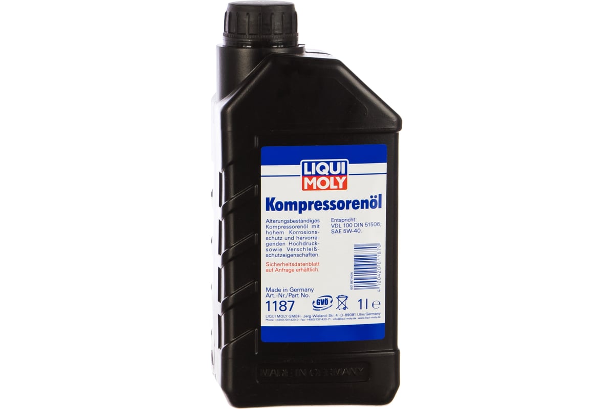Масло НС-синтетическое компрессорное Kompressorenoil 1 л LIQUI MOLY .
