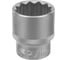 Головка торцевая 1/2", 27 мм, 12-гранная, CrV, под квадрат STELS 13671 3