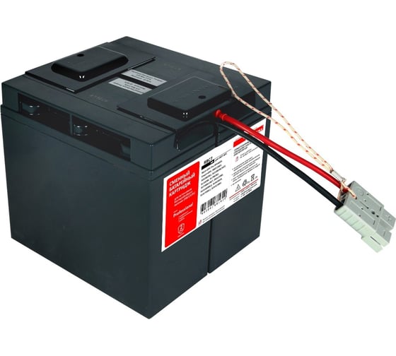 Сменный батарейный картридж для ИБП МНОГОТОКА RBC7 серия Professional - APC: 24 В, 17 Ач, 11,68 кг RBC7 Professional