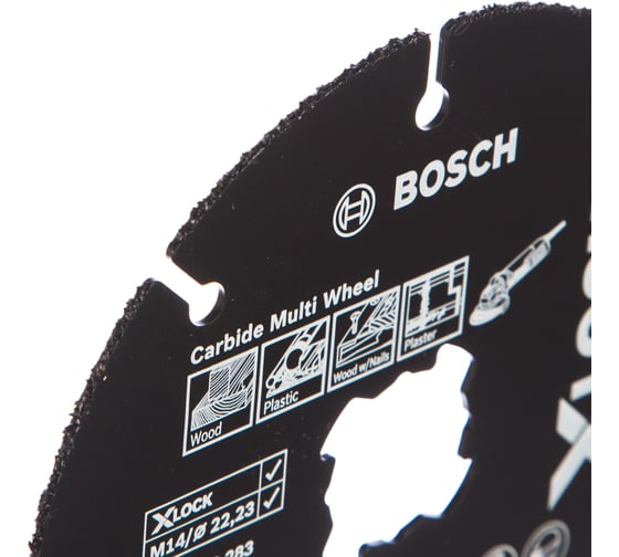 Круг отрезной по дереву X-LOCK (115х22.2 мм) для УШМ Bosch 2608619283