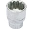 Головка 12-гранная, короткая, 3/8", 17 мм FORCE 53917 4
