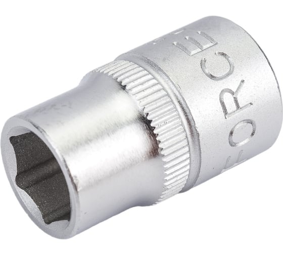 Головка короткая 6 гранная (10 мм; 3/8"DR) FORCE 53510