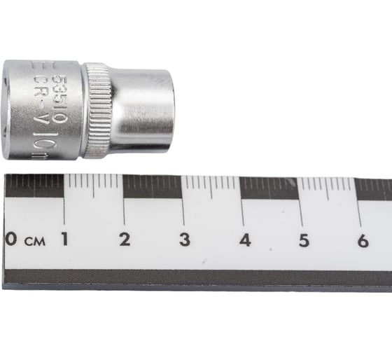 Головка короткая 6 гранная (10 мм; 3/8"DR) FORCE 53510
