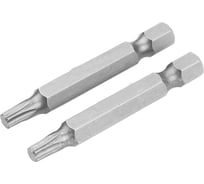 Набор вставок бит торцевых 1/4", Torx, T30, 50 мм, 2 шт TOLSEN 20326