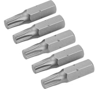 Набор вставок бит торцевых 1/4", Torx, T20, 25 мм, 5 шт TOLSEN 20276