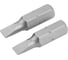 Набор вставок бит торцевых 1/4", Slotted, 4.5x0.6 мм, 25 мм, 2 шт TOLSEN 20203 1