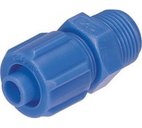 Фитинг механический прямой пластиковый химически стойкий 12 мм-1/2" М CDC Pneumatics CK 1204