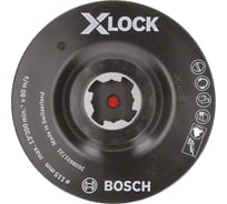 Тарелка опорная X-LOCK на липучке 115 мм Bosch 2608601721