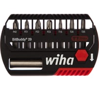 Набор бит BitBuddy TY-Bit 29, PH/PZ/TORX/битодержатель WIHA 42137