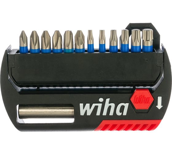 Набор бит FlipSelector T-Bit 25, 25 мм, PH/PZ/TORX/битодержатель WIHA 41824