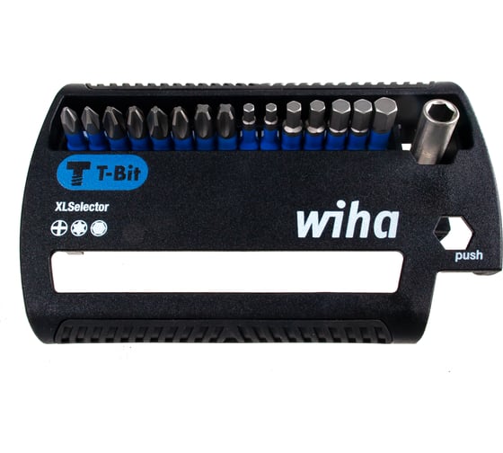 Набор бит, органайзер XLSelector T-Bit 25, 31 шт. WIHA 41830