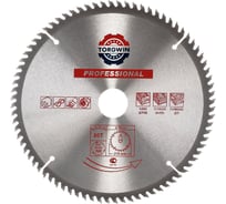 Пильный диск по дереву 210х30 мм, 80Z TORGWIN S53233