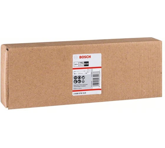 Зубило плоское SDS Plus, 250х20 мм ECO Bosch 2608578519