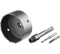 Коронка с державкой по бетону ЗУБР Профессионал 125 мм, SDS-Max 2918-125