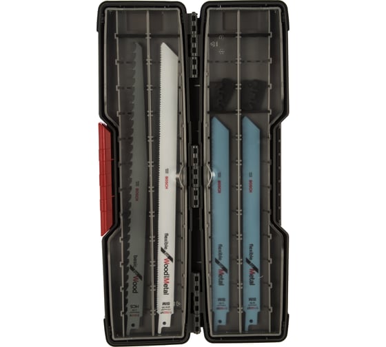 Набор сабельных пилок по дереву и металлу, 20 шт. T-BOX Bosch 2607010996