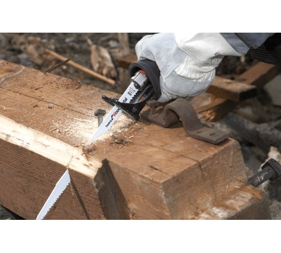 Пилки сабельные по дереву (100х19х0.9 мм, шаг 4,3 мм, 2 шт.) S511DF FLEX WOOD METAL Bosch 2608657722