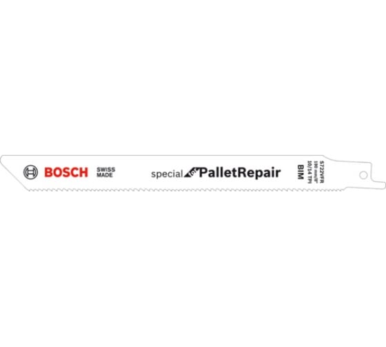 Сабельные пилки S 722VFR PalletRepair (190 мм, шаг 1,8/2,6 мм, 200 шт.) Bosch 2608658029